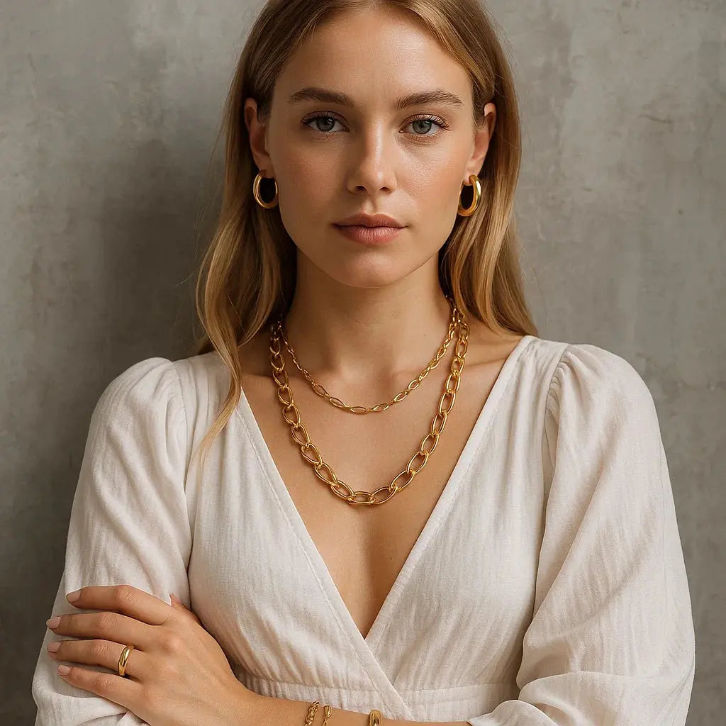 Schmuck passend zur Kleidung kombinieren René Rose Jewelry