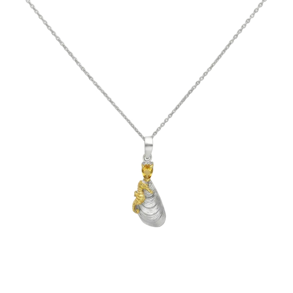 IPPOCAMPO LUXE – Exklusive Seepferdchen Kette im maritimen Design aus 925 Sterling Silber von René Rose Jewelry