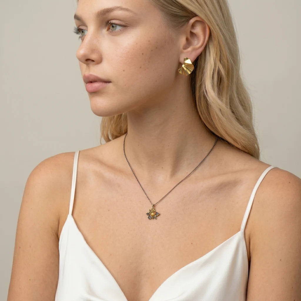 Collier ORCHIDÉE SOLARE