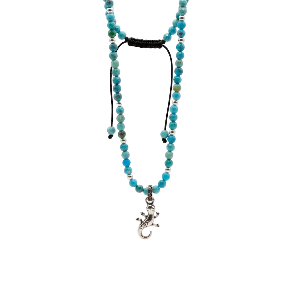 Edelstein-Collier LOTTIKA GECKO