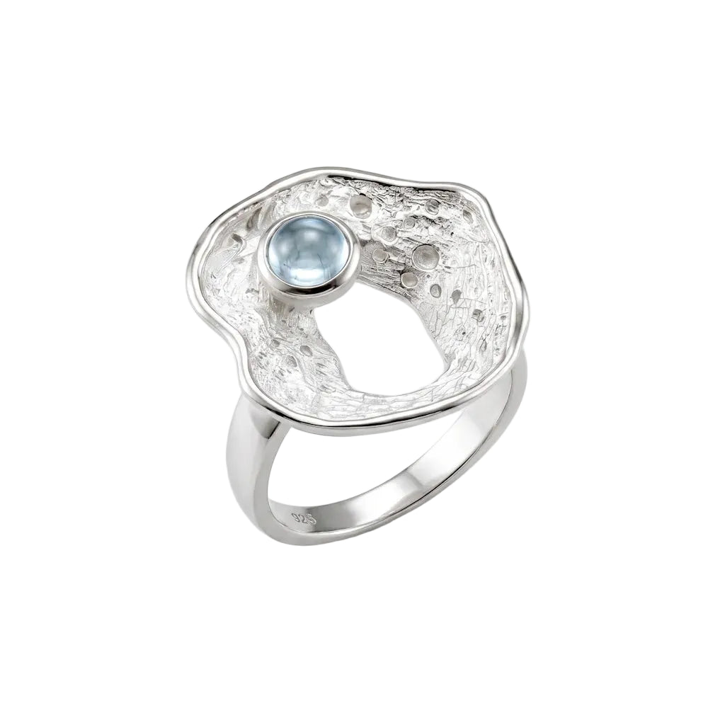 LYSINJA TOPAZ – Exklusiver Topas Ring aus 925 Sterling Silber von René Rose Jewelry
