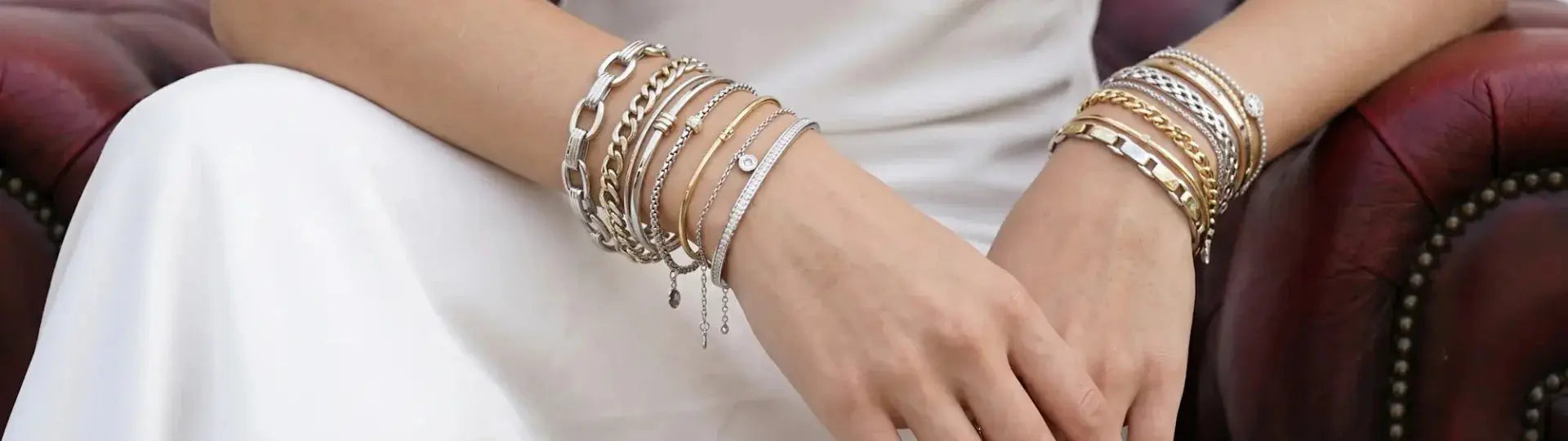Exquisite Armbänder und elegante Bangles mit schwerer Echtgold-Vergoldung – René Rose Jewelry