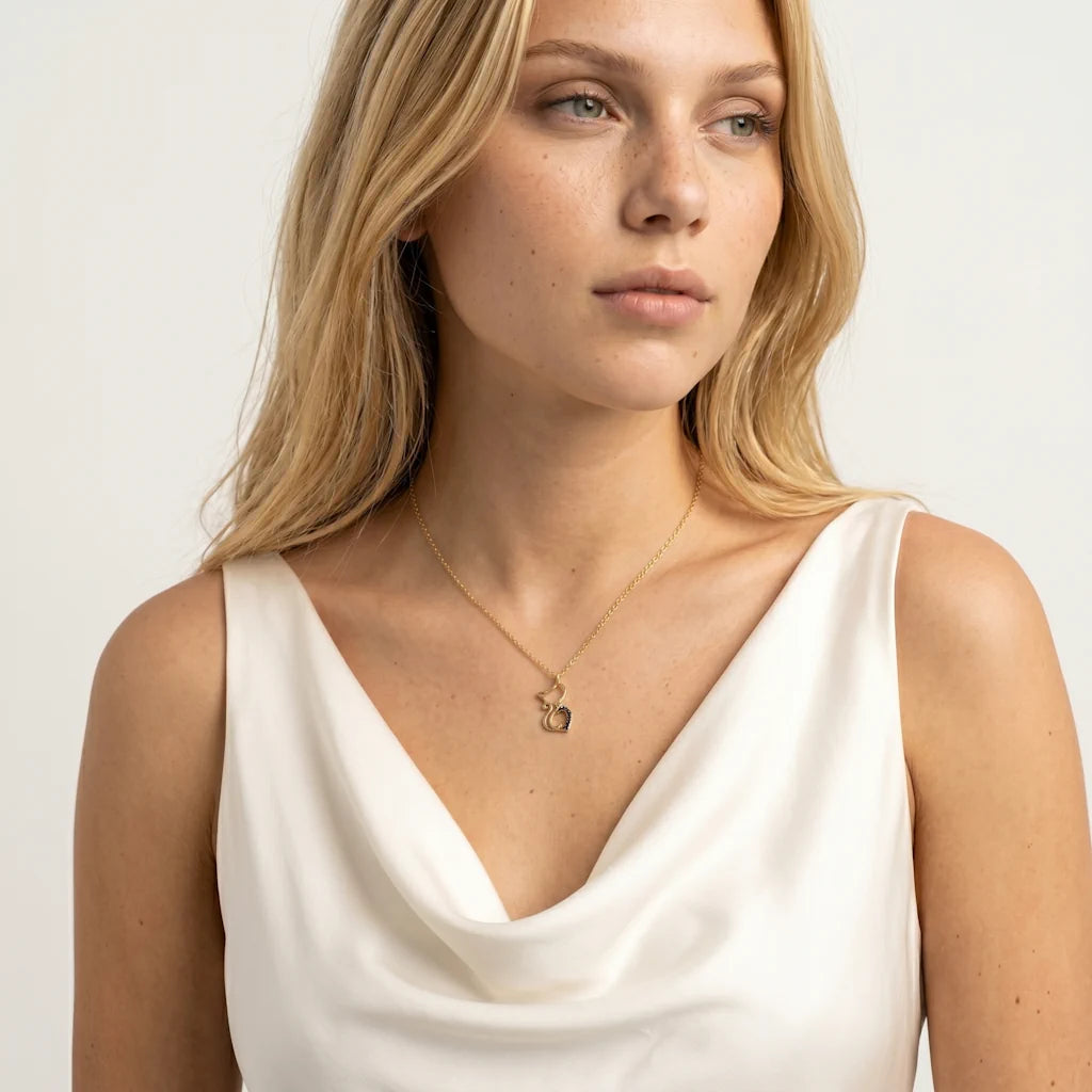 Collier GATTA NOIRE
